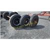 Image 2 : AXLES WITH 14 1/2" TIRES
