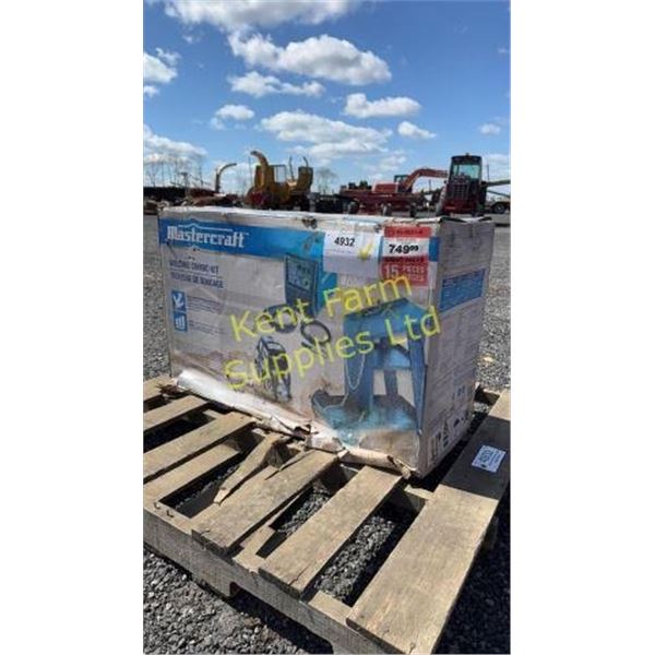 MASTERCRAFT WELDING COMBO KIT - NEW