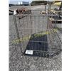 Image 1 : DOG CRATE W/RUBBER MAT