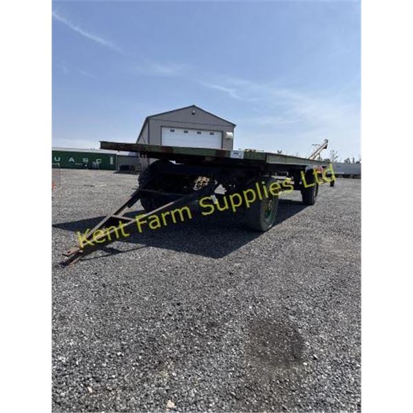 FLAT RACK HAY WAGON 8'W X 20'L