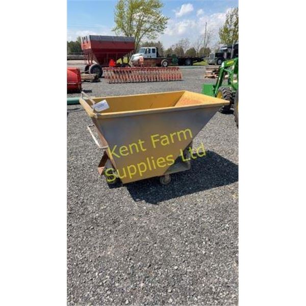 STEEL CART 51"L X 32"W X 32"H