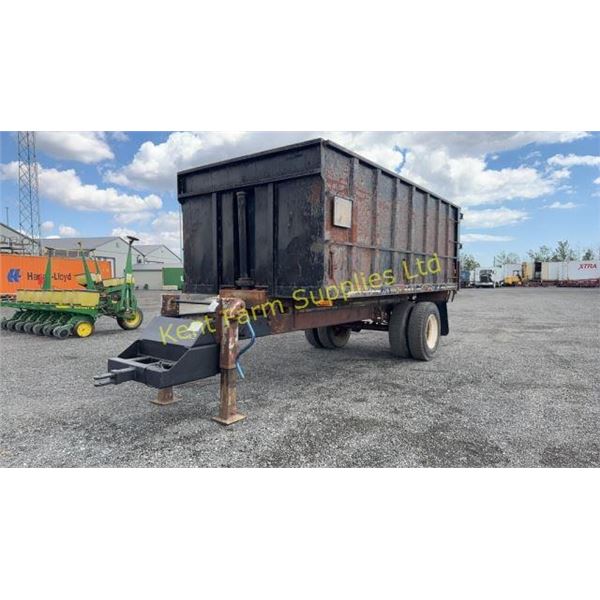 STEEL DUMP TRAILER SINGLE AXLE 16'