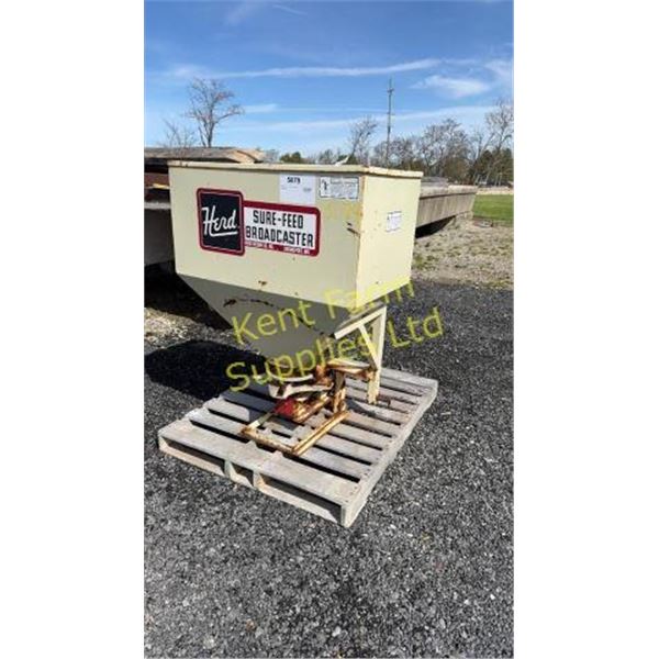 HERD 2012 3PT FERTILIZER SPREADER
