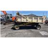 Image 2 : HOME MADE DUMP TRAILER W/ HYDRAULICS