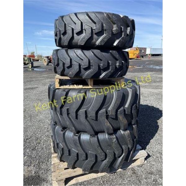 NEW BACKHOE TIRES SET OF 4