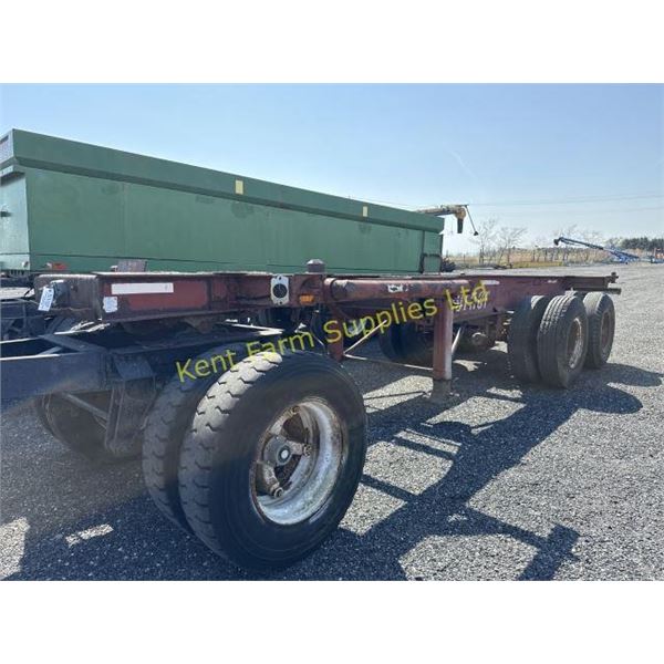 SEA CONTAINER CHASSIS 23', 2 AXLES