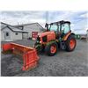 Image 1 : 2016 KUBOTA M100GXDTCC TRACTOR WITH SNOW BLADE