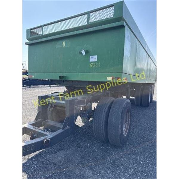 TOMATO WAGON 28', 2 AXLE DOLLY SOLD SEPERATE