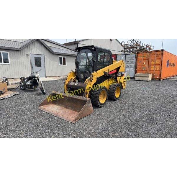 2017 CAT 236D SKID STEER