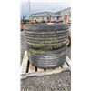 Image 1 : MICHELIN 445/50R22.5 TIRES