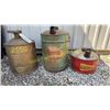 Image 1 : ANTIQUE GAS CANS