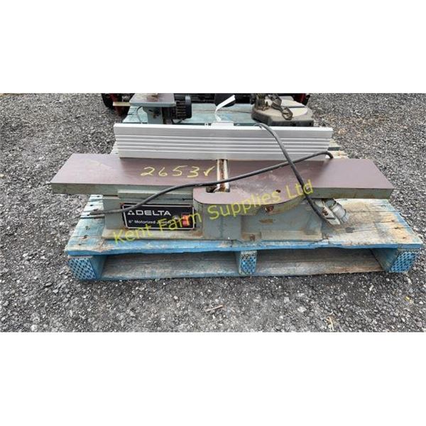 DELTA 37-2000 MOTORIZED JOINTER 6"