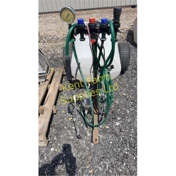 PRAV-TECH PULL TYPE YARD SPRAYER ELECTRIC