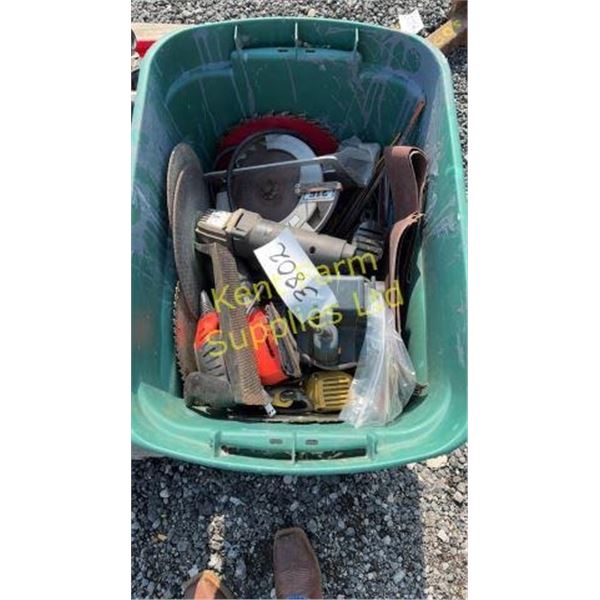 TOTES OF MISC. TOOLS