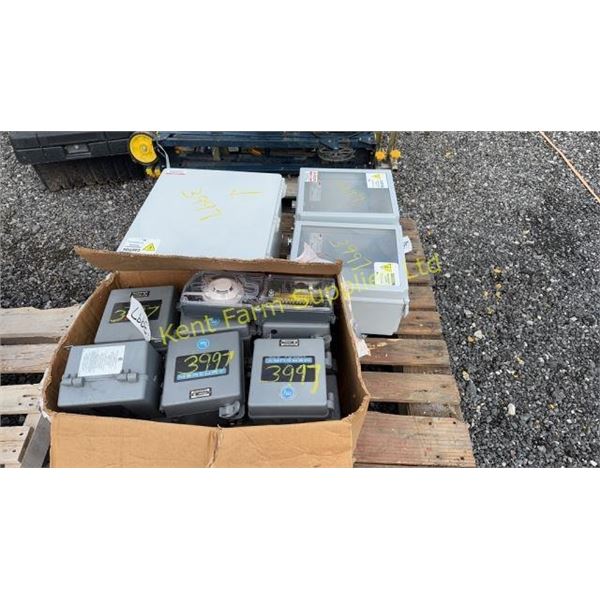 ASSORTED ELECTRICAL BOXES