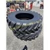Image 1 : 2 NEW 520/85R 38 TRACTOR TIRES