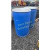 Image 2 : BARRELS, PLASTIC, 50 GALLON