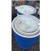 Image 3 : BARRELS, PLASTIC, 50 GALLON