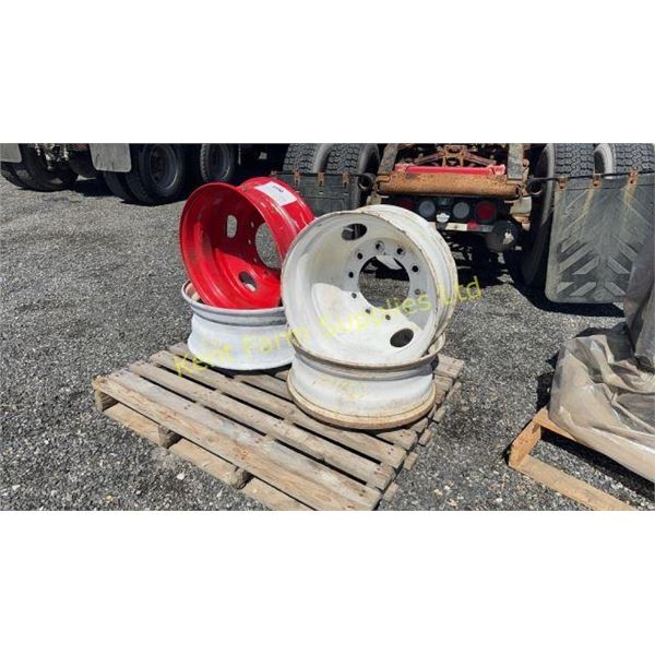 HUB PILOTED 22.5 BUD RIMS