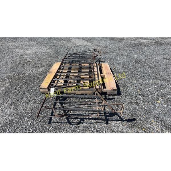PORCH RAILINGS STEEL 90"
