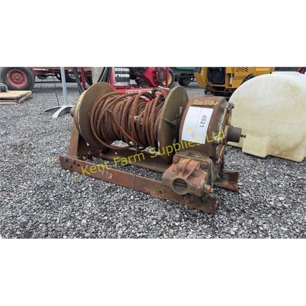 BRANDEN 20 TON PTO CABLE WINCH