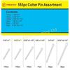 Image 1 : NEW COTTER PIN KIT-ASSORTMENT (555PCS)