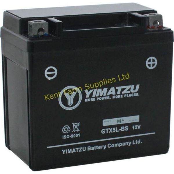NEW BATTERY-GTX5L-FA YIMATZU BRAND PRE-FILLD GEL