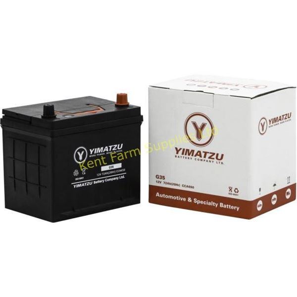 NEW BATTERY-GROUP 35 AUTOMOTIVE 12V 72AH 650CCA