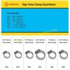 Image 1 : NEW GEAR CLAMP KIT-HOSE CLAMP (34PCS)