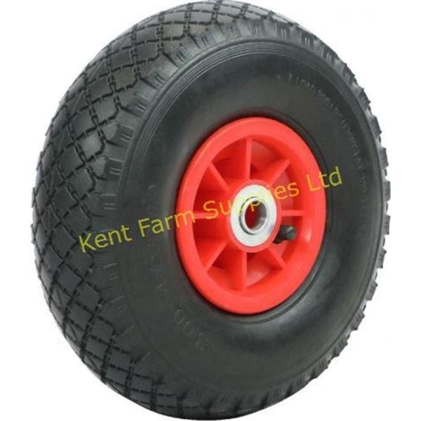 NEW RIM AND TIRE SET-3.00-4 UTILITY WHEEL SET OF 2