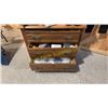 Image 5 : ANTIQUE 3 DRAWER DRESSER  36"L X 16"W X 31"H