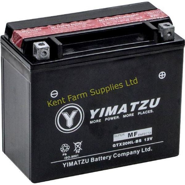 NEW BATTERY-GTX20HL-BS YIMATZU AGM