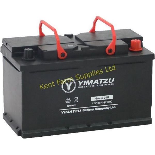 NEW BATTERY-GROUP 94R/H7/LN4 AUTOMOTIVE 12V 80AH