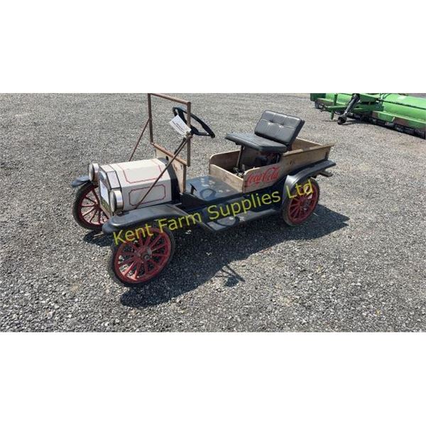 ANTIQUE VINTAGE MODEL T-STYLE "TIN LIZZIE" GO-KART
