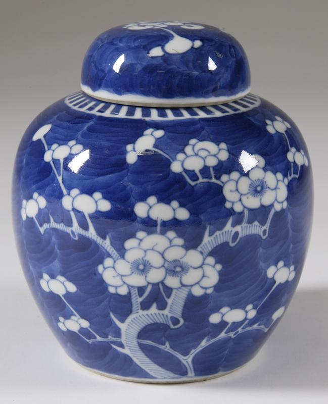 Chinese Blue And White Porcelain Ginger Jar 19 C Image 1 Chinese Blue And White Porcelain Ginger Jar 19 C