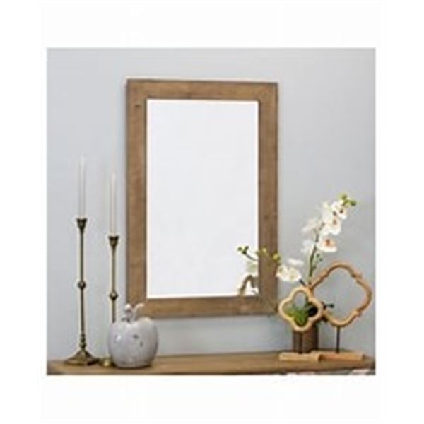 stylish black accent mirror