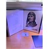 Image 1 : INTERNATIONAL AEROSPACE HALL OF FAME COMMEMORATIVE PRINT SET PAPER FRAMED CHARLES A. LINDBERGH PORTR