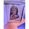 Image 2 : INTERNATIONAL AEROSPACE HALL OF FAME COMMEMORATIVE PRINT SET PAPER FRAMED CHARLES A. LINDBERGH PORTR