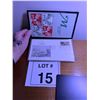 Image 2 : HALLMARK CHRISTMAS WITH CURRIER & IVES FIRST DAY COVER SET LEATHERETTE CASE 1976
