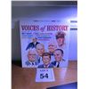 Image 1 : UNITED ARTISTS VOICES OF HISTORY STEREO VINYL LP GREAT SPEECHES COMPILATION UAS 6351