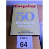 Image 1 : ESQUIRE MAGAZINE PRINT GOLDEN ANNIVERSARY COLLECTOR'S ISSUE DECEMBER 1983