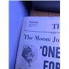 Image 3 : THE TELEGRAM NEWSPAPER PAPER FRONT PAGE 'ONE GIANT LEAP FOR MANKIND' HEADLINE JULY 21 1969