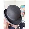 Image 2 : VAN KIRK BOWLER HAT FELT BLACK DERBY STYLE