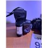 Image 2 : NIKON 2020 AF FILM SLR CAMERA KIT BLACK BODY WITH LENSES AND FLASH 1980S