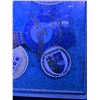 Image 4 : COMMEMORATIVE TOKEN AND MEDALLION LOT METAL ASSORTED BADGES AND COINS