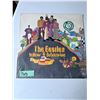Image 1 : THE BEATLES VINYL RECORD ALBUM YELLOW SUBMARINE ILLUSTRATED