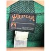 Image 2 : VINTAGE PIONEER JACKET WOOL BLEND GREEN BLACK BUFFALO PLAID ZIP FRONT SIZE MEDIUM