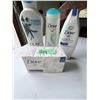 Image 1 : DOVE & OLAY BATH AND BODY TOILETRY LOT PLASTIC BOTTLES AND SOAP BAR PACK BRAND NEW