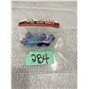 Image 2 : VINTAGE MARBLES DOG BRAND GLASS CAT'S EYE BAGGED SET