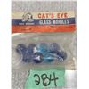 Image 3 : VINTAGE MARBLES DOG BRAND GLASS CAT'S EYE BAGGED SET